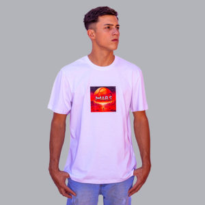 camiseta marte branca em malha de algodão